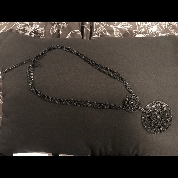 Round hanging double necklace - Picture 6 of 6